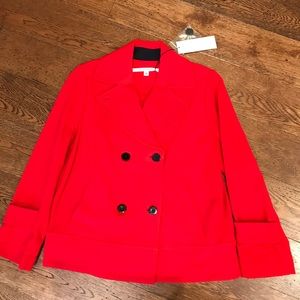 Diane Von Furstenberg Red Jacket